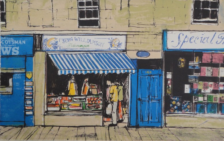 The Fish Shop 29cmx45cm